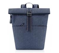 reisenthel mochila Rolltop Backpack Herringbone Dark Blue