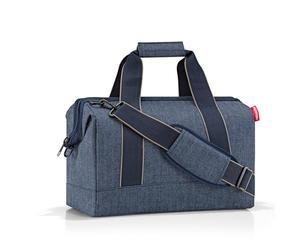 Reisenthel MS4113 ALLROUNDER M HERRINGBONE DARK BLUE Gym Bag Mujer HERRINGBONE DARK BLUE Tamaño Unica