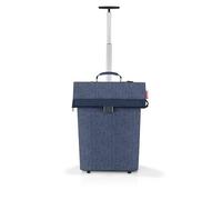 Reisenthel NT4113 TROLLEY M HERRINGBONE DARK BLUE Gym Bag Mujer HERRINGBONE DARK BLUE Tamaño Unica
