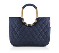 Reisenthel OR4111 LOOPSHOPPER L FRAME RHOMBUS MIDNIGHT GOLD Gym Bag Mujer FRAME RHOMBUS MIDNIGHT GOLD Tamaño Unica