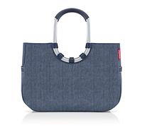 Reisenthel OR4113 LOOPSHOPPER L HERRINGBONE DARK BLUE Gym Bag Mujer HERRINGBONE DARK BLUE Tamaño Unica