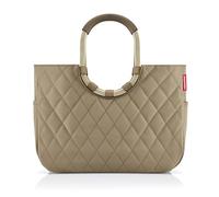 Reisenthel OR5047 LOOPSHOPPER L FRAME RHOMBUS OLIVE Gym Bag Mujer FRAME RHOMBUS OLIVE Tamaño Unica