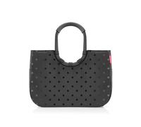 REISENTHEL OR7076 LOOPSHOPPER L FRAME Gym Bag Unisex Adult GLOSSY DOTS BLACK Tamaño Unica