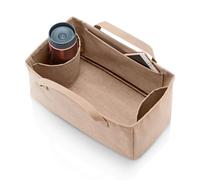 reisenthel Organizador de bolsillo funcional: para aún más orden en tu bolso reisenthel, Twist Coffee, 16 x 18 x 36 cm, Contemporáneo