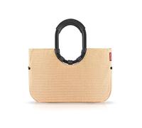 REISENTHEL OS7079 LOOPSHOPPER M FRAME Gym Bag Unisex Adult RAFFIA BLACK Tamaño Unica