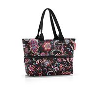 Reisenthel RJ7064 SHOPPER E1 PAISLEY BLACK Gym Bag Mujer PAISLEY BLACK Tamaño Unica
