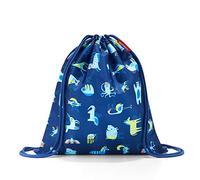 Reisenthel Saco Abc Frinds (Blue) Mochila Unisex Adulto, Azul, Talla Única