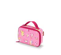 reisenthel Set Trolley XS Kids + Thermocase Kids ABC Friends Pink - Set perfecto para llevar de viaje - 1 carrito con ruedas y 1 bolsa térmica - Bolsa isotérmica pequeña para cosméticos, medicamentos