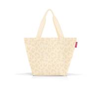 Reisenthel Shopper - Bolsa de compras espaciosa y elegante bolso en uno, hecho de material impermeable, Leo Vainilla, Talla única