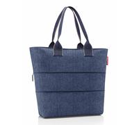 Reisenthel RJ4113 SHOPPER E1 HERRINGBONE DARK BLUE Gym Bag Mujer HERRINGBONE DARK BLUE Tamaño Unica