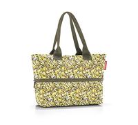reisenthel shopper e1 - Bolsa de gran volumen fabricada en tejido de poliéster de alta calidad, Couleur:viola yellow