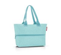 reisenthel shopper e1 - Bolsa de gran volumen fabricada en tejido de poliéster de alta calidad, Couleur:twist ocean