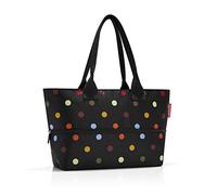 reisenthel shopper e1 - Bolsa de gran volumen fabricada en tejido de poliéster hidrofugo, Coulor: dots