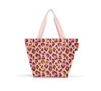 reisenthel shopper - Espaciosa bolsa de compras y elegante bolso en uno - de material impermeable, Smiley Leo Blush, Talla única para todos, De moda