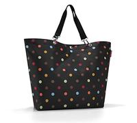 reisenthel shopper XL - Bolsa estable para irte de picnics e irte de compras, con cremallera, hecho con tela de poliéster, diseño repelente al agua, en puntos