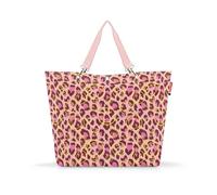 reisenthel shopper XL - Espaciosa bolsa de compras y elegante bolso en uno - de material impermeable, Smiley Leo Blush, Einheitsgröße