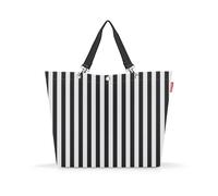 reisenthel shopper XL - Espaciosa bolsa de compras y elegante bolso en uno - de material impermeable, Summerstripes Black, Talla única para todos, Contemporáneo