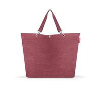 reisenthel shopper XL - Espaciosa bolsa de compras y elegante bolso en uno - de material impermeable, Twist Maroon, extra-large