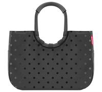 reisenthel shopping loopshopper L - Bolsa de compra con asa 46 cm (frame glossy dots black)