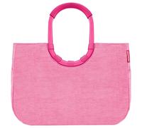 reisenthel shopping loopshopper L - Bolsa de compra con asa rígida 46 cm (frame twist pink)