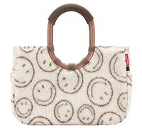 reisenthel shopping loopshopper M - Bolsa de compra con asa 40 cm (smiley teddy chocolate)
