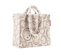 reisenthel Softshopper - el compañero fácil para cada día. Con asas cortas y largas, división inteligente de compartimentos y mucho espacio, Smiley Teddy Chocolate