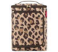 Reisenthel Bolsa isotérmica Coolerbox Leo Macchiato, flexible con dos aperturas, marrón