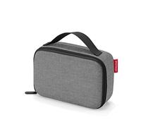 reisenthel thermocase Twist Silver - Pequeña Bolsa refrigerante para cosméticos, medicamentos, Aperitivos, etc. - Hecho de Material Repelente al Agua, Couleur:Twist Silver