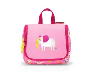 Reisenthel Toiletbag S Kids, Bolsa de aseo para Unisex-Niños, Rosa (Abc Friends Pink), 18.5 x 16 x 7 cm