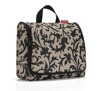 reisenthel toiletbag XL en Baroque Taupe - práctico Neceser con Gancho, Material hidrófugo