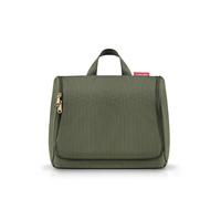 reisenthel toiletbag XL Forest Gold - Neceser práctico con Gancho, Material Impermeable