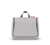 reisenthel toiletbag XL Práctico Neceser con Gancho, Material Impermeable, Herringbone Grey, Extra-Large