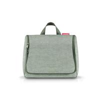 reisenthel toiletbag XL Práctico Neceser con Gancho, Material Impermeable, Twist Sage, Extra-Large