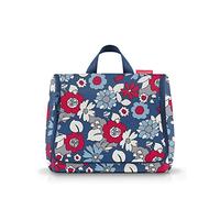 reisenthel toiletbag XL - Práctico Neceser XL con Gancho, Material hidrófugo, Couleur:Florist Indigo