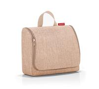 reisenthel toiletbag XL Twist Coffee - Práctico Neceser XL con Gancho, Material hidrófugo