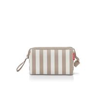 reisenthel Travelcosmetic - Bolsa de cosméticos de viaje, resistente, práctica y resistente, correa de mano, material impermeable, Summerstripes Coffee, Talla única para todos, Casual