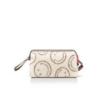 reisenthel Travelcosmetic - Bolsa de Viaje para cosméticos, Resistente, práctica y Resistente, Correa de Mano, Material Repelente al Agua, Peluche de Chocolate Sonriente, One Size, Clásico