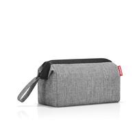 reisenthel travelcosmetic florist indigo - Robusto y práctico neceser de viaje, correa de mano, material hidrófugo, Couleur:twist silver