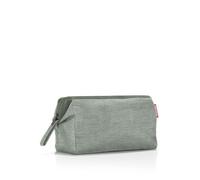 reisenthel travelcosmetic florist indigo - Robusto y práctico neceser de viaje, correa de mano, material hidrófugo, Couleur:twist sage