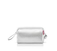 reisenthel Travelcosmetic - Bolsa de cosméticos de viaje, resistente, práctica y resistente, correa de mano, material impermeable, Silver Crackle, Talla única para todos, Casual