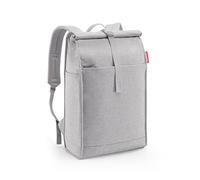 reisenthel Urban Rolltop Backpack - Mochila delgada, pura, urbana y elegante, diseño moderno, espaciosa mochila para ocio, viajes de trabajo y viajes por la ciudad, Twist Sky Rose, talla única, Urban