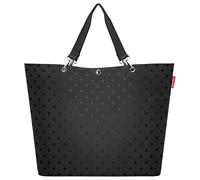 REISENTHEL ZU7075 SHOPPER XL Gym Bag Unisex Adult GLOSSY DOTS BLACK Tamaño Unica