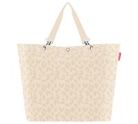 reisenthel shopper XL - Espaciosa bolsa de compras y elegante bolso en uno - de material impermeable, Leo Vanilla, Talla única para todos, Casual