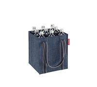 Reisenthel ZJ4113 BOTTLEBAG HERRINGBONE DARK BLUE Gym Bag Unisex Adult HERRINGBONE DARK BLUE Tamaño Unica