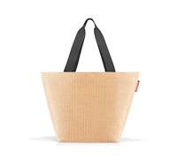 REISENTHEL ZS7078 SHOPPER M Gym Bag Mujer RAFFIA NERO Tamaño Unica