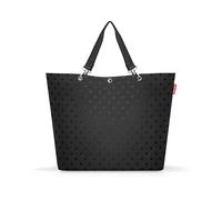 REISENTHEL ZU7075 SHOPPER XL Gym Bag Unisex Adult GLOSSY DOTS BLACK Tamaño Unica