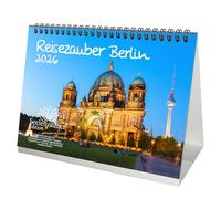 Reisezauber Berlin - Calendario de mesa DIN A5 para 2026, capital de Alemania Seelenzauber