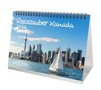 Reisezauber Canadá Calendario de mesa DIN A5 para 2026 Ottawa Canada Ciudad Viaje País Vacaciones - Seelenzauber
