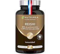 REISHI - 6000 mg - Extracto de Reishi BIO estandarizado 5:1 - con 50% de polisacáridos y 25% de betaglucanos - Hongo Adaptógeno - 60 Cápsulas Veganas - Nutrimea - Fabricado en Francia