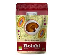 Reishi BIO Drasanvi Superalimento en Polvo Doypack de 100 Gramos Natural | Superalimento en Polvo de Uso Tradicional, Facil de Anadir a Batidos, Infusiones y Recetas de Cocina Diaria Sin Gluten